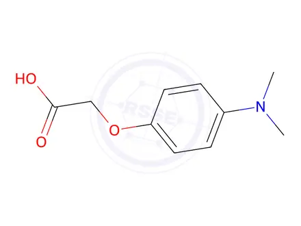 Chemical structure of 2-(4-(Dimethylamino)phenoxy)acetic acid
