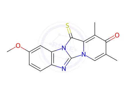 Chemical structure of Omeprazole Impurity G