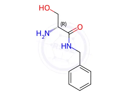Chemical structure of Lacosamide EP Impurity E
