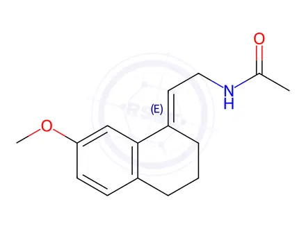 Chemical structure of Agomelatine Impurity 101
