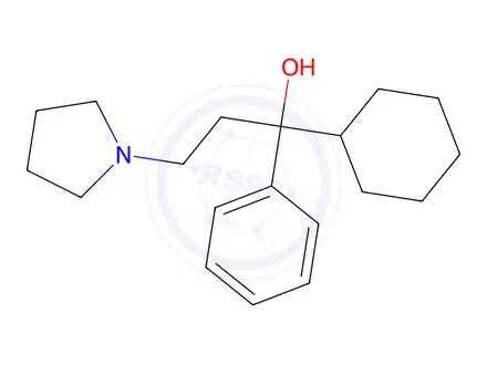 Chemical structure of Procyclidine, >98%