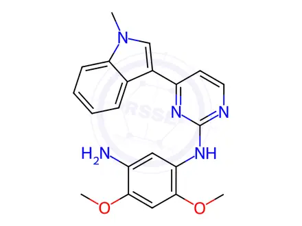 Chemical structure of Osimertinib Mesylate Impurity 72