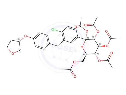 Chemical structure of Empagliflozin Impurity 108