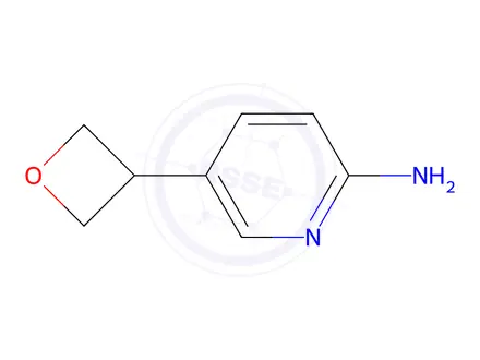 Chemical structure of 5-(Oxetan-3-yl)pyridin-2-amine