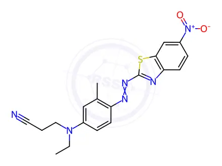 Chemical structure of CI Disperse Red 179