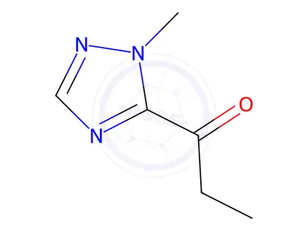 Chemical structure of 1-(1-Methyl-1H-1,2,4-triazol-5-yl)-1-propanone