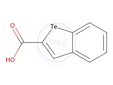 Chemical structure of BENZO[B]TELLUROPHENE-2-CARBOXYLIC ACID