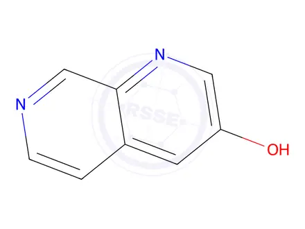 Chemical structure of 1,7-Naphthyridin-3-ol
