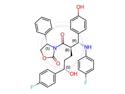 Chemical structure of Ezetimibe Impurity 312