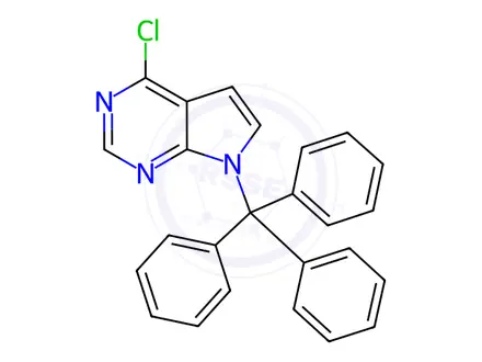 Chemical structure of Ruxolitinib Impurity 151