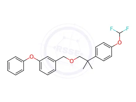 Chemical structure of Halfenprox Impurity 11