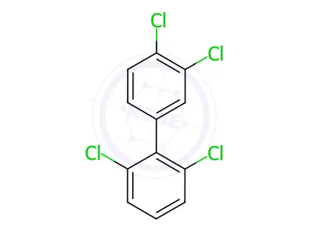 Chemical structure of 2,3',4',6-Tetrachlorobiphenyl