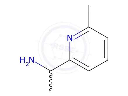 Chemical structure of 1-(6-methylpyridin-2-yl)ethanamine