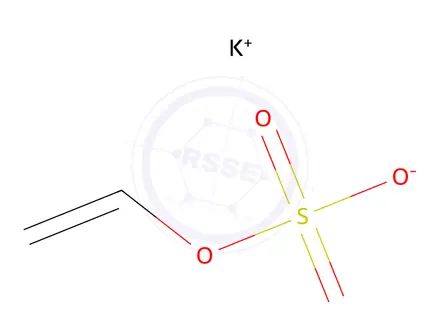 Chemical structure of POLYVINYL SULFATE POTASSIUM*PRACTICAL GRADE