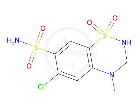 Chemical structure of Hydrochlorothiazide Impurity 10