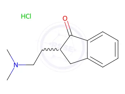 Chemical structure of Dimetindene Maleate EP Impurity E Hydrochloride