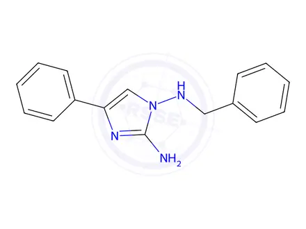 Chemical structure of N1-Benzyl-4-phenyl-1H-imidazole-1,2-diamine