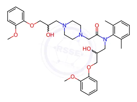 Chemical structure of Ranolazine Impurity 44