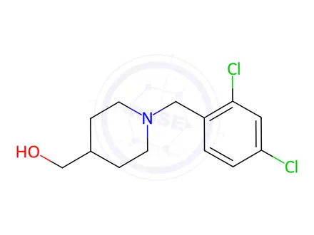 Chemical structure of (1-(2,4-Dichlorobenzyl)piperidin-4-yl)methanol
