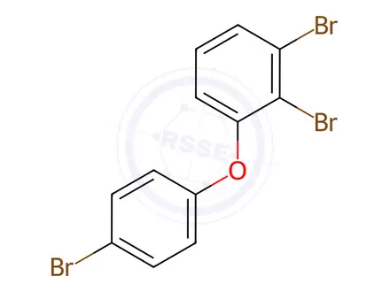 Chemical structure of 2,3,4'-Tribromodiphenyl Ether