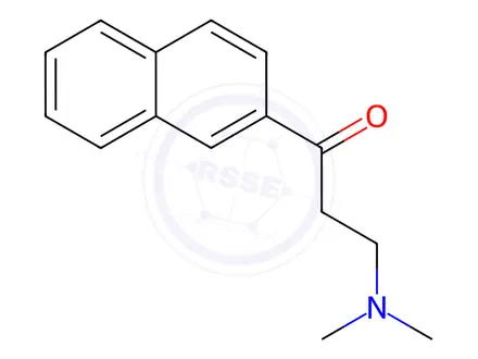 Chemical structure of Bedaquiline Fumarate Impurity 186