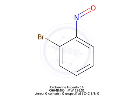 Chemical structure of 1-bromo-2-nitrosobenzene