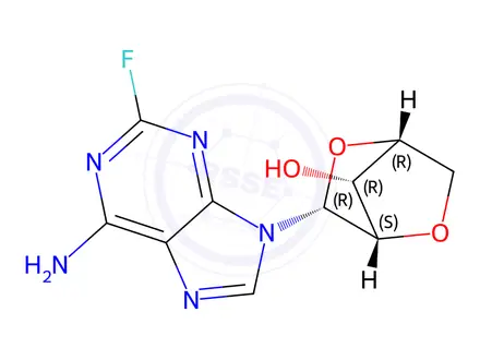 Chemical structure of Fludarabine EP Impurity H