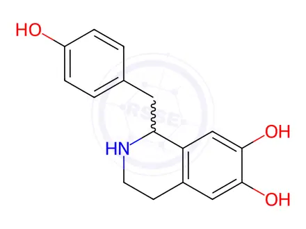 Chemical structure of Higenamine