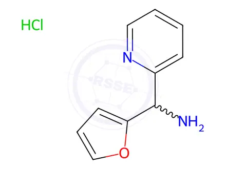 Chemical structure of Furan-2-yl(pyridin-2-yl)methanamine hydrochloride