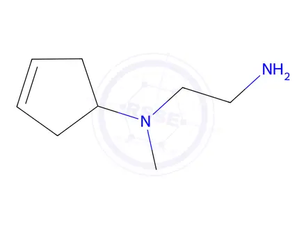 Chemical structure of N1-(Cyclopent-3-en-1-yl)-N1-methylethane-1,2-diamine