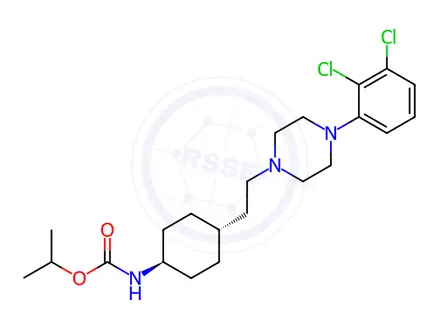 Chemical structure of Cariprazine Impurity 77