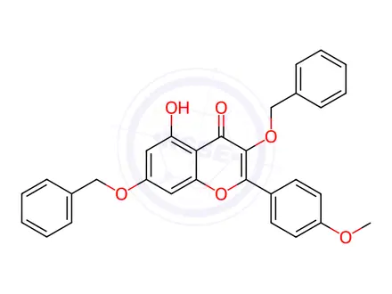 Chemical structure of Icariin Impurity 10