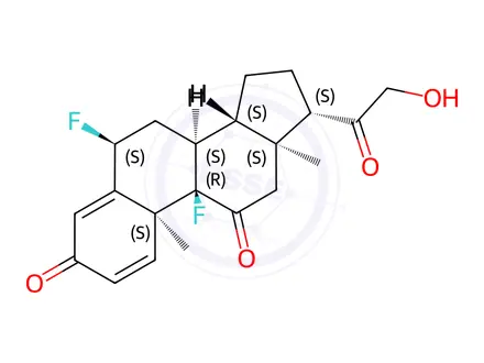 Chemical structure of Difluprednate Impurity 28