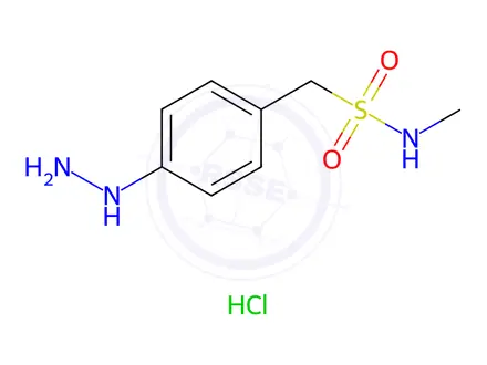 Chemical structure of Sumatriptan Impurity 20 Hydrochloride