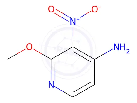 Chemical structure of 4-AMINO-2-METHOXY-3-NITROPYRIDINE