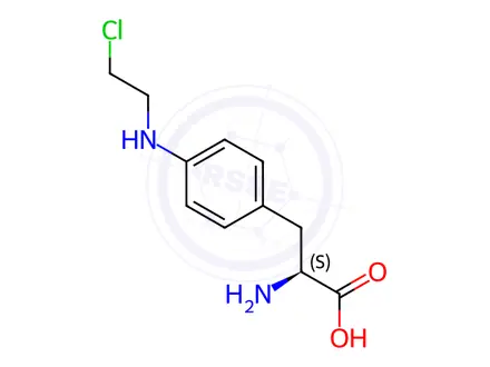 Chemical structure of Melphalan EP Impurity C