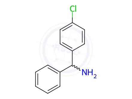 Chemical structure of (4-Chlorophenyl)(phenyl)methanamine