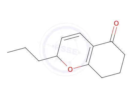 Chemical structure of 2-PROPYL-2,6,7,8-TETRAHYDRO-CHROMEN-5-ONE