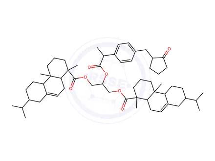 Chemical structure of Loxoprofen Impurity 166