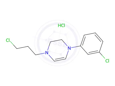 Chemical structure of Trazodone impurity 55 HCl