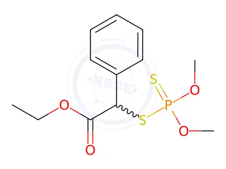 Chemical structure of Phenthoate