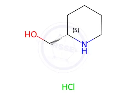 Chemical structure of [(2s)-2-piperidyl]methanol;hydrochloride