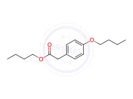 Chemical structure of Bufexamac Impurity 3(Bufexamac EP Impurity C)