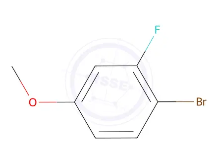 Chemical structure of 4-Bromo-3-fluoroanisole