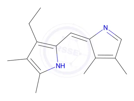 Chemical structure of 2-((3,4-Dimethyl-2H-pyrrol-2-ylidene)methyl)-3-ethyl-4,5-dimethyl-1H-pyrrole