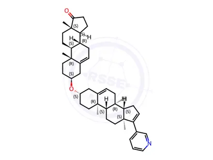 Chemical structure of Abiraterone Acetate Impurity 32