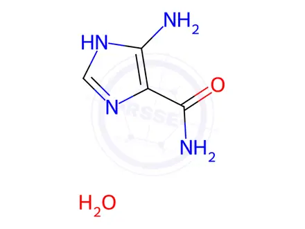 Chemical structure of Dacarbazine Impurity 2 Hydrate (Dacarbazine EP Impurity B Hydrate)