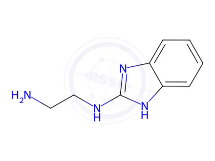 Chemical structure of 1,2-Ethanediamine,N-1H-benzimidazol-2-yl-(9CI)