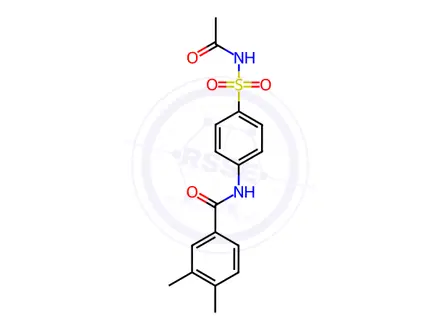 Chemical structure of Phthalylsulfacetamide Impurity 23