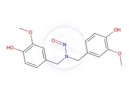 Chemical structure of N-Nitroso Di vanillyl Amine
